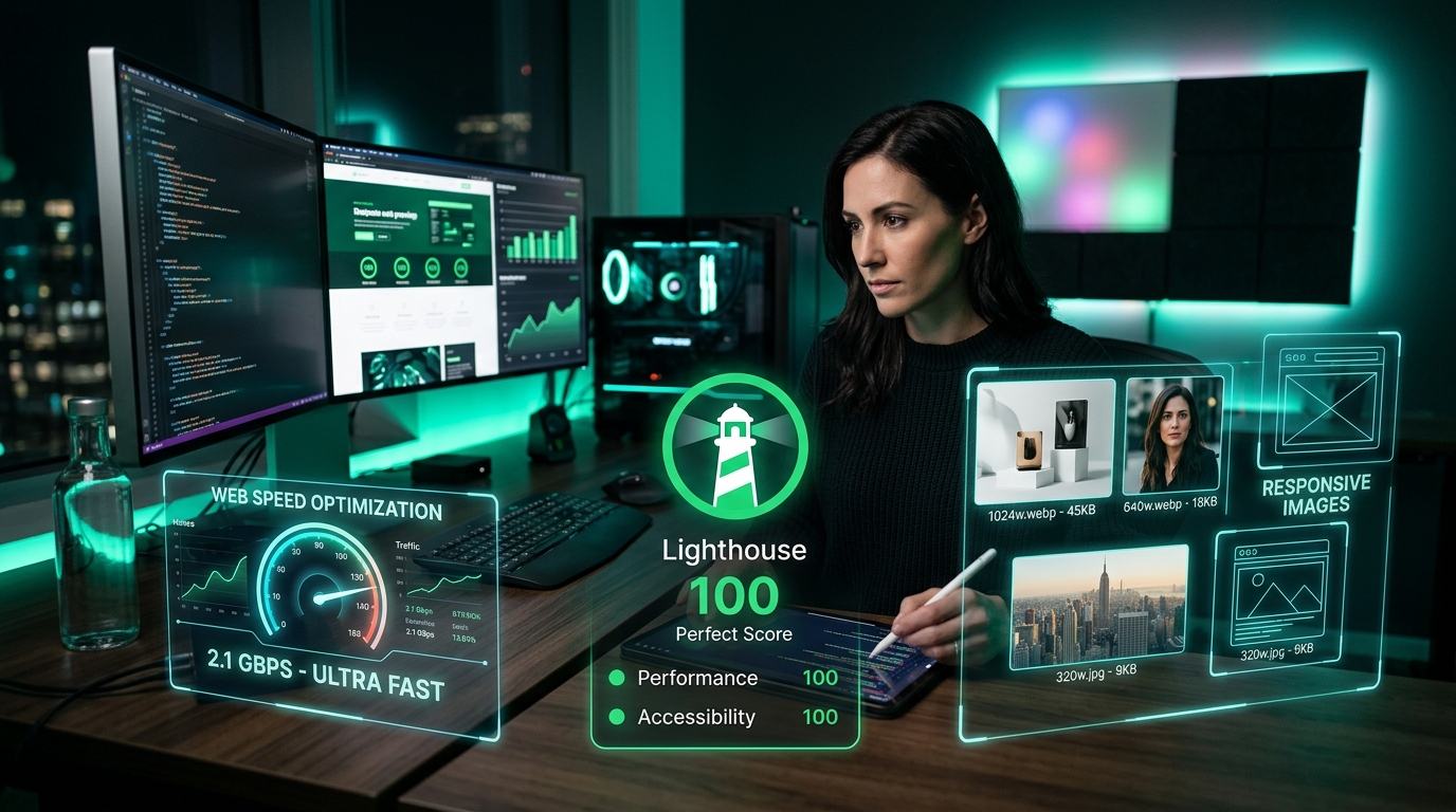 Lighthouse 100 Perfect Performance Score