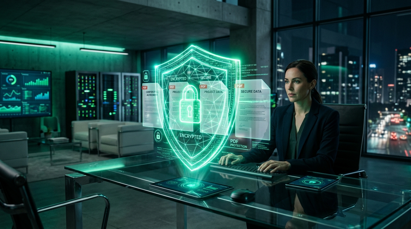 Cryptographic Shield Protecting PDF Documents