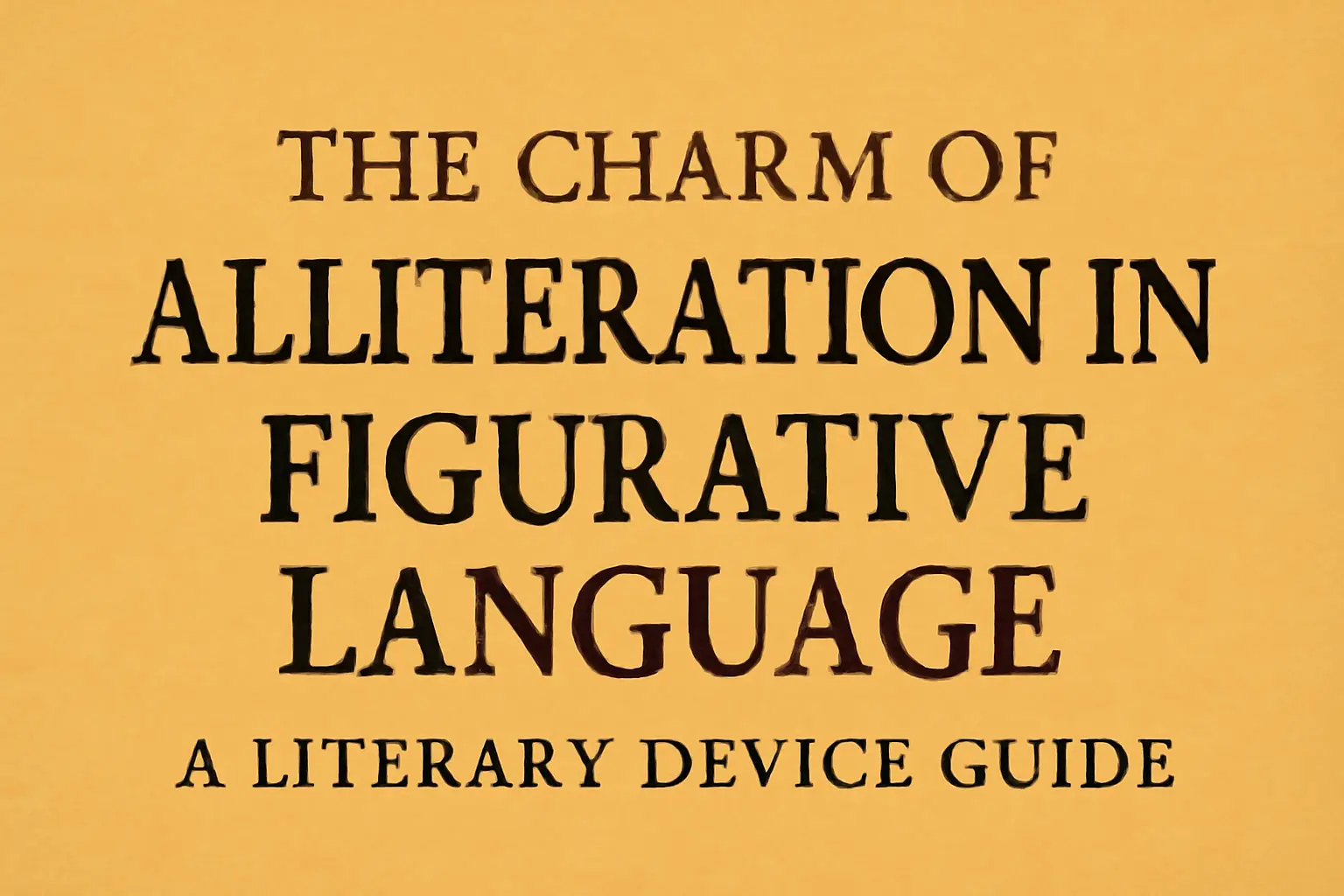 Master the art of Alliteration in Figurative Language! Understand its importance in poetry, literature, and speech, and learn how to use it to create powerful, engaging content.