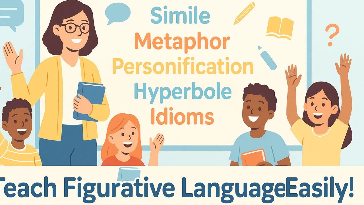 Master How to Teach Figurative Language to your class. Find simple techniques, lesson ideas, and tools to make figurative language fun and memorable.
