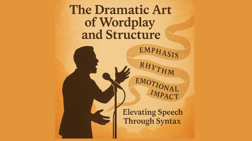 Learn how hyperbatons create drama in speech by rearranging words for emotional effect. Find out how this technique adds suspense and power to communication.