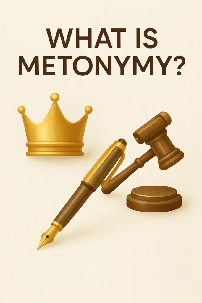 Discover what is metonymy, its meaning, and how to use it effectively in writing. Learn with clear examples and tips to make your words more persuasive and impactful.